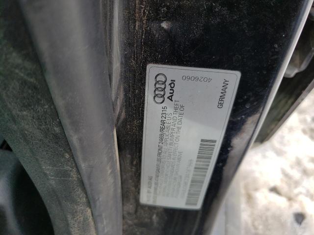 WAULC68E23A187969 - 2003 AUDI A4 1.8T QUATTRO BLACK photo 12