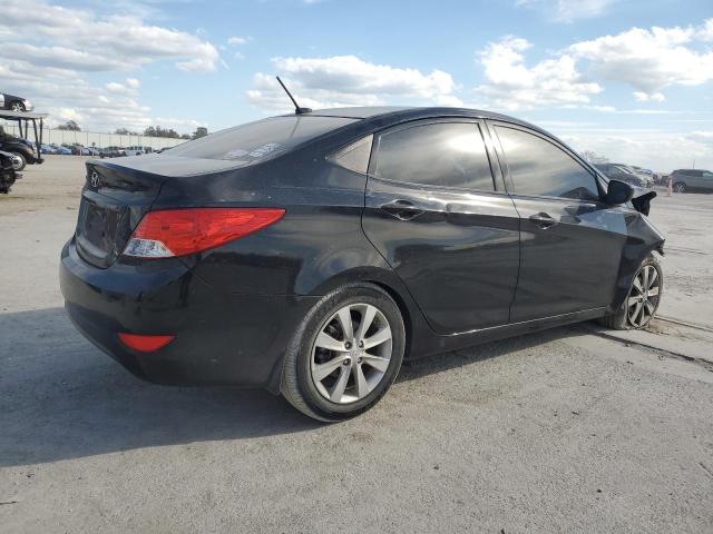 KMHCU4AE0CU136947 - 2012 HYUNDAI ACCENT GLS BLACK photo 3