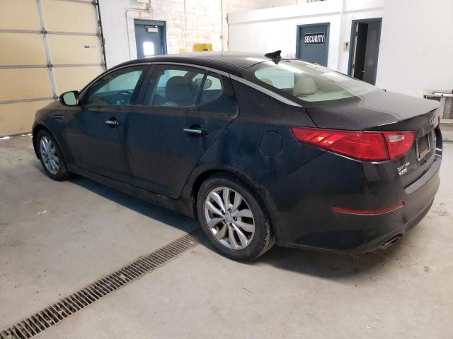 5XXGN4A72FG444958 - 2015 KIA OPTIMA EX BLACK photo 2