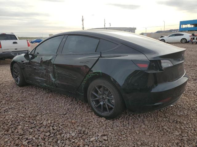 5YJ3E1EA4MF029188 - 2021 TESLA MODEL 3 BLACK photo 2