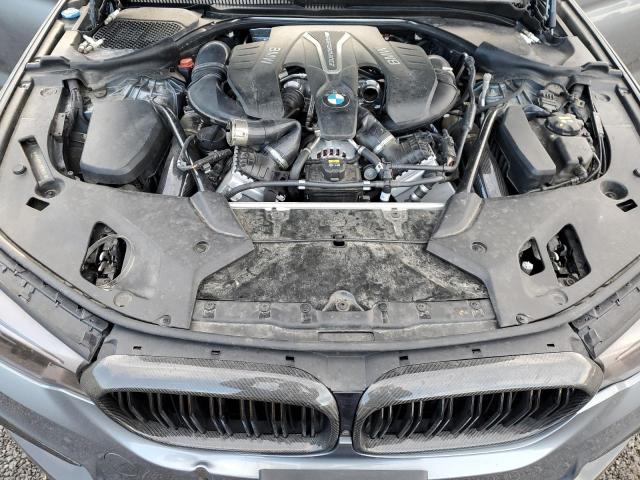 WBAJB9C53KB288904 - 2019 BMW M550XI SILVER photo 11