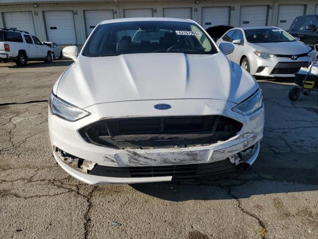 3FA6P0LU3JR172034 - 2018 FORD FUSION SE HYBRID WHITE photo 5