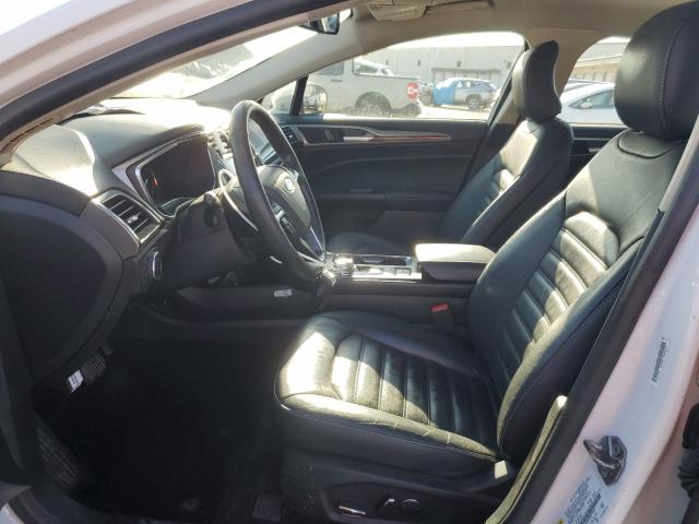 3FA6P0LU3JR172034 - 2018 FORD FUSION SE HYBRID WHITE photo 7