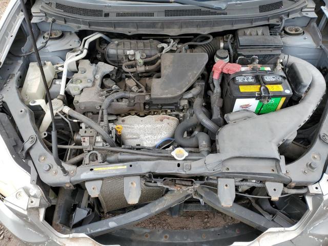 JN8AS5MT5BW569074 - 2011 NISSAN ROGUE S SILVER photo 12