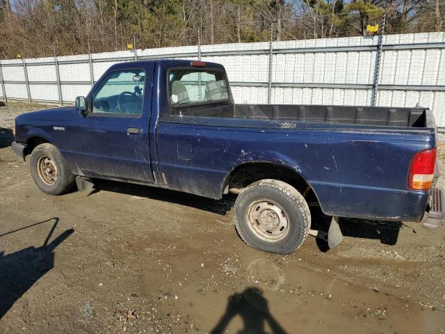 1FTCR10U2VTA73940 - 1997 FORD RANGER BLUE photo 2