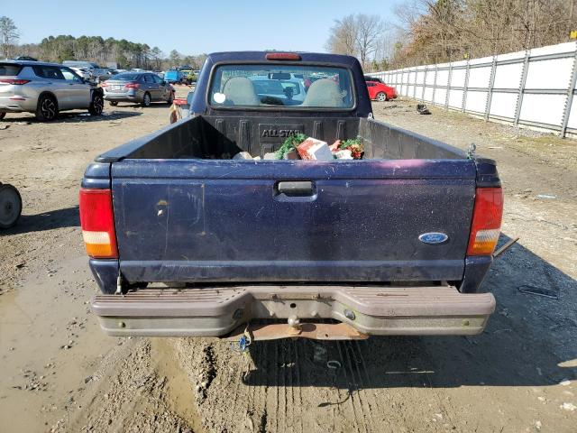 1FTCR10U2VTA73940 - 1997 FORD RANGER BLUE photo 6