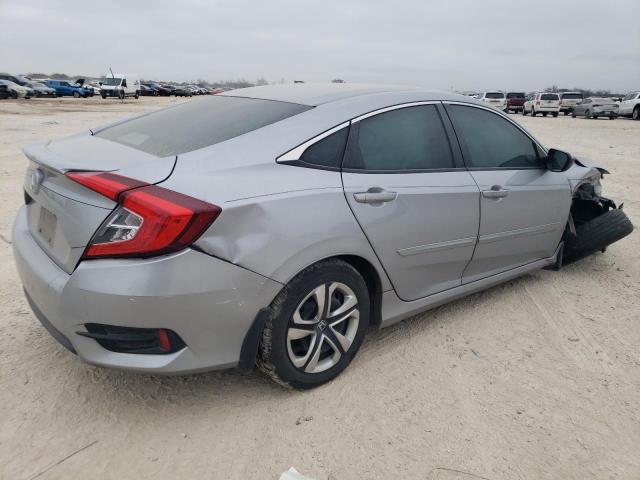 2HGFC2F59JH505663 - 2018 HONDA CIVIC LX SILVER photo 3