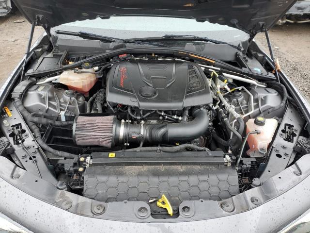 ZARFAEEN0J7570863 - 2018 ALFA ROMEO GIULIA TI Q4 GRAY photo 11