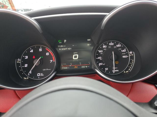 ZARFAEEN0J7570863 - 2018 ALFA ROMEO GIULIA TI Q4 GRAY photo 9