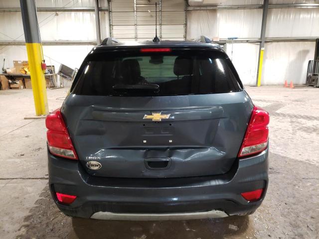 KL7CJLSM8MB376089 - 2021 CHEVROLET TRAX 1LT BLUE photo 6