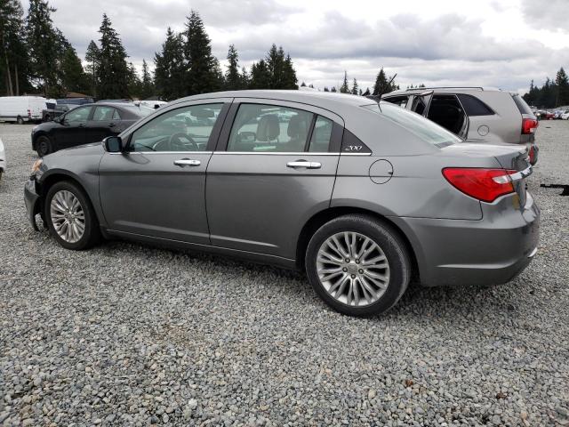 1C3CCBCG2CN123979 - 2012 CHRYSLER 200 LIMITED GRAY photo 2