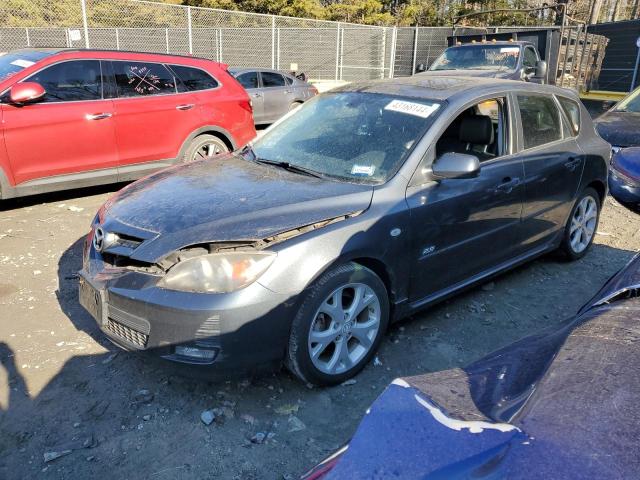 JM1BK343981162045 - 2008 MAZDA 3 HATCHBACK GRAY photo 1