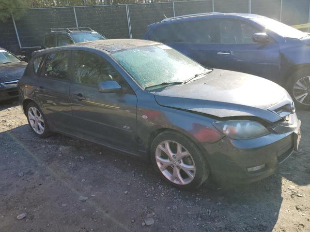 JM1BK343981162045 - 2008 MAZDA 3 HATCHBACK GRAY photo 4