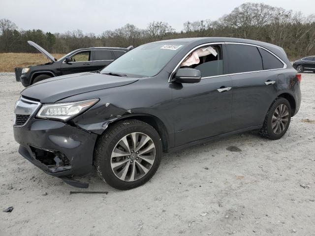 5FRYD3H4XFB002699 - 2015 ACURA MDX TECHNOLOGY CHARCOAL photo 1