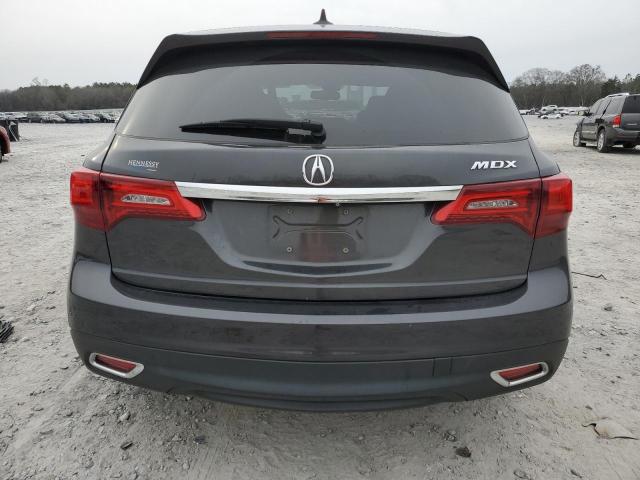 5FRYD3H4XFB002699 - 2015 ACURA MDX TECHNOLOGY CHARCOAL photo 6