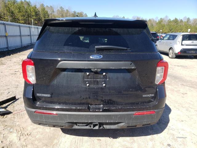 1FM5K8AB0PGB84495 - 2023 FORD EXPLORER POLICE INTERCEPTOR BLACK photo 6