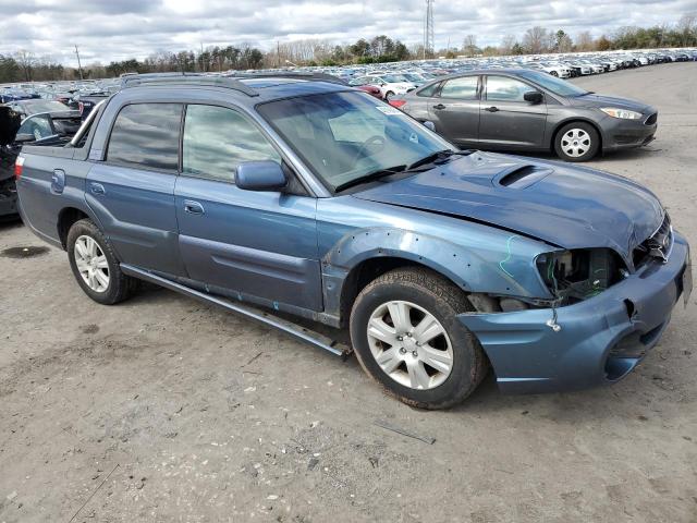 4S4BT63C655105799 - 2005 SUBARU BAJA TURBO BLUE photo 4