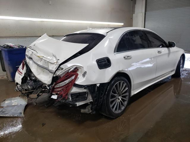 WDDUG8FB3EA050760 - 2014 MERCEDES-BENZ S 550 4MATIC WHITE photo 3