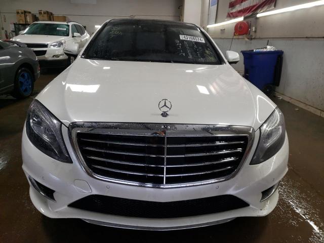 WDDUG8FB3EA050760 - 2014 MERCEDES-BENZ S 550 4MATIC WHITE photo 5