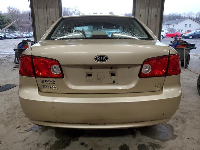 KNAGE123275151297 - 2007 KIA OPTIMA LX BEIGE photo 6