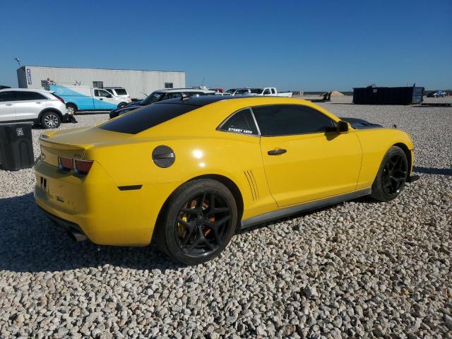 2G1FT1EWXB9192419 - 2011 CHEVROLET CAMARO 2SS YELLOW photo 3