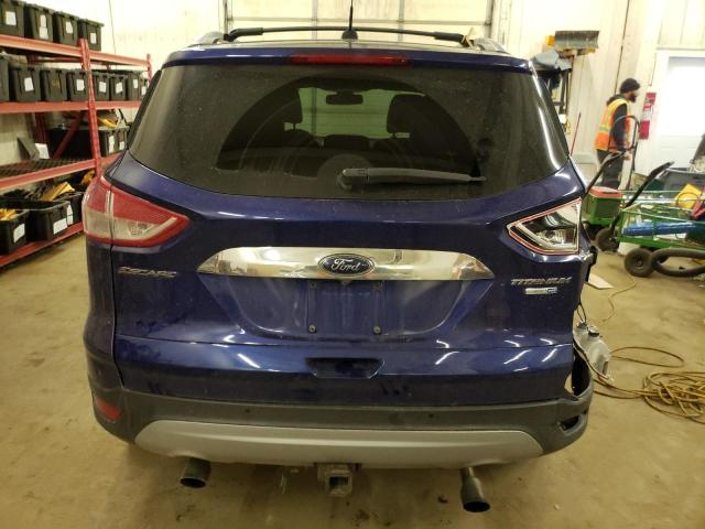 1FMCU9J94EUA30018 - 2014 FORD ESCAPE TITANIUM BLUE photo 6