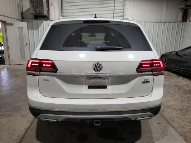 1V2NR2CA7KC542045 - 2019 VOLKSWAGEN ATLAS SEL PREMIUM WHITE photo 6