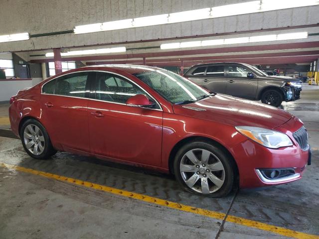 2G4GN5EX6F9228517 - 2015 BUICK REGAL PREMIUM RED photo 4