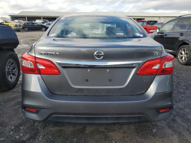 3N1AB7AP8KY341399 - 2019 NISSAN SENTRA S GRAY photo 6