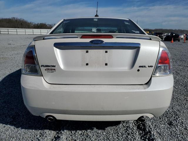 3FAHP08169R170264 - 2009 FORD FUSION SEL WHITE photo 6