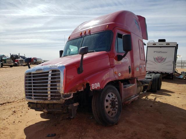 3AKJGLDRXHSGP5570 - 2017 FREIGHTLINER CASCADIA 1 RED photo 2