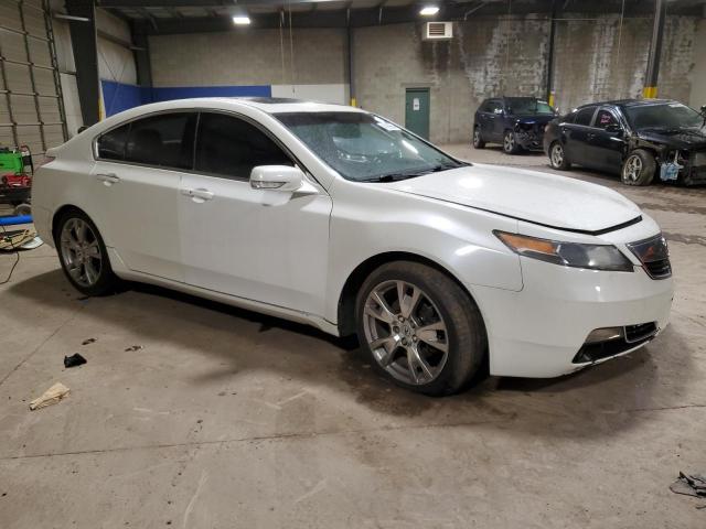 19UUA86509A009127 - 2009 ACURA TL WHITE photo 4