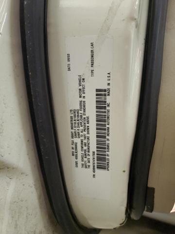 4S3BH675747617530 - 2004 SUBARU LEGACY OUTBACK AWP 白色 照片 13