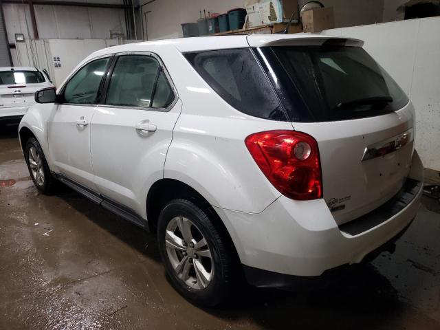 2GNALBEK2C6225766 - 2012 CHEVROLET EQUINOX LS WHITE photo 2