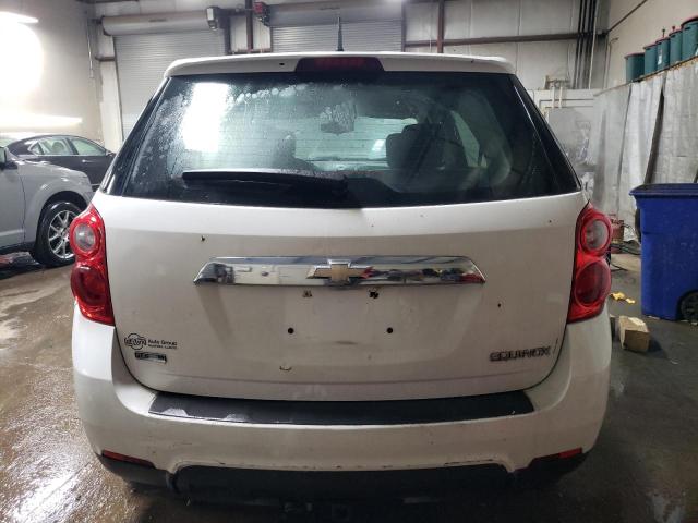 2GNALBEK2C6225766 - 2012 CHEVROLET EQUINOX LS WHITE photo 6