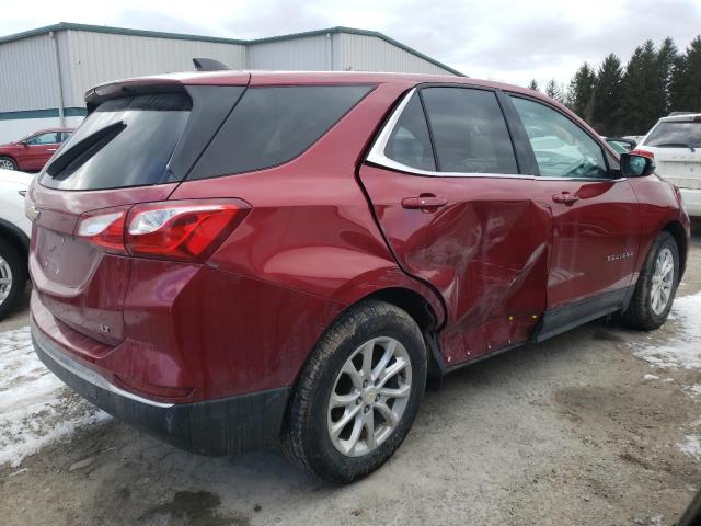 3GNAXJEV1JL119052 - 2018 CHEVROLET EQUINOX LT RED photo 3