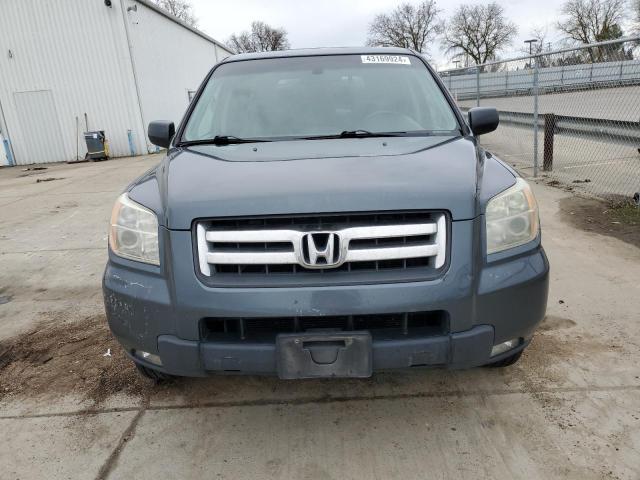 5FNYF28686B010453 - 2006 HONDA PILOT EX GREEN photo 5