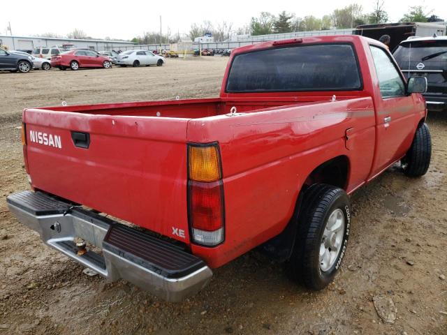 1N6SD11S3VC369201 - 1997 NISSAN TRUCK BASE RED photo 4