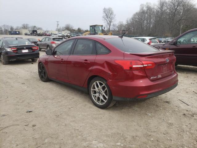 1FADP3F21FL334154 - 2015 FORD FOCUS SE RED photo 2