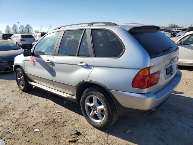 5UXFA53533LV87100 - 2003 BMW X5 3.0I SILVER photo 2