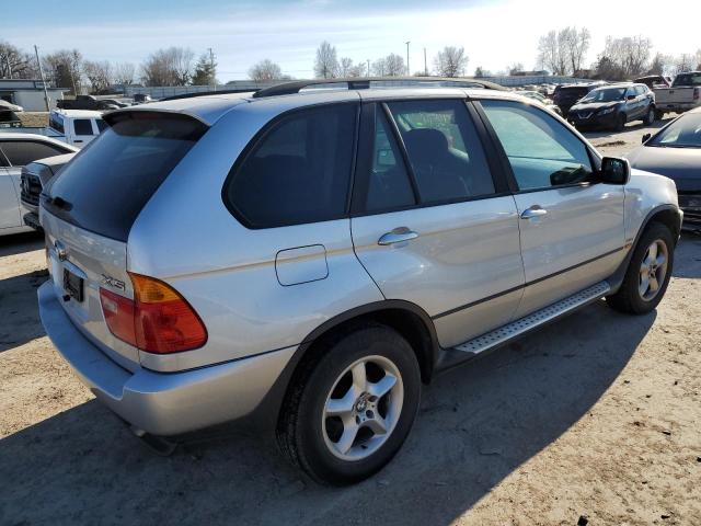 5UXFA53533LV87100 - 2003 BMW X5 3.0I SILVER photo 3