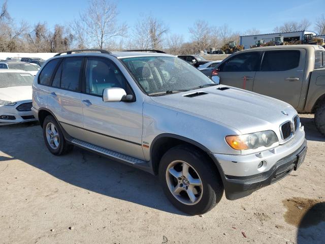 5UXFA53533LV87100 - 2003 BMW X5 3.0I SILVER photo 4