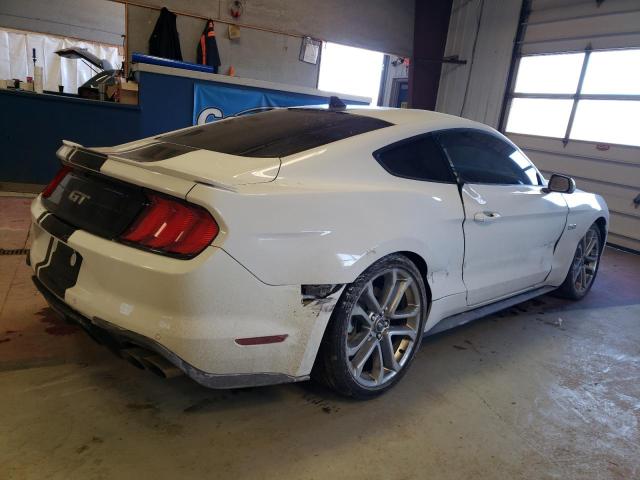 1FA6P8CF4N5130254 - 2022 FORD MUSTANG GT WHITE photo 3