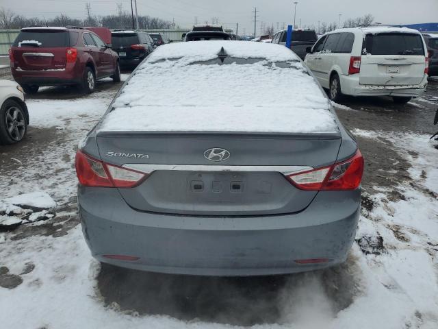 5NPEB4AC1DH743503 - 2013 HYUNDAI SONATA GLS GRAY photo 6