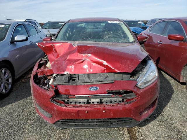 1FADP3F27HL213230 - 2017 FORD FOCUS SE RED photo 5