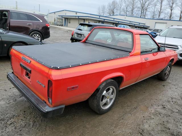 1B7EZ44C5DD233572 - 1983 DODGE RAMPAGE RED photo 3