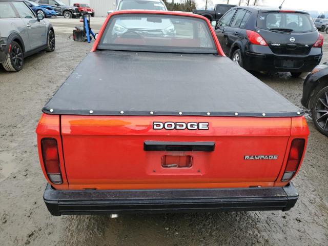 1B7EZ44C5DD233572 - 1983 DODGE RAMPAGE RED photo 6