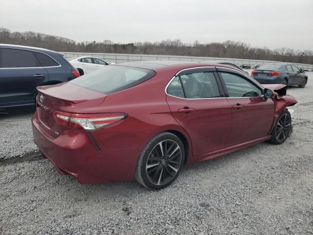 4T1B61HKXJU543008 - 2018 TOYOTA CAMRY XSE BURGUNDY photo 3