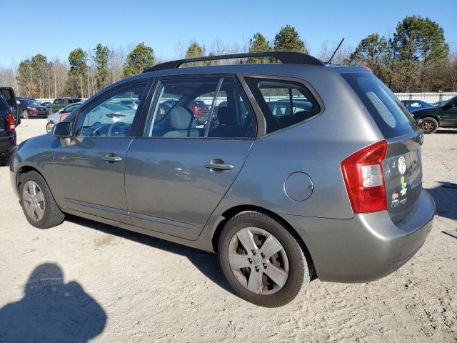 KNAFG528097259904 - 2009 KIA RONDO BASE SILVER photo 2