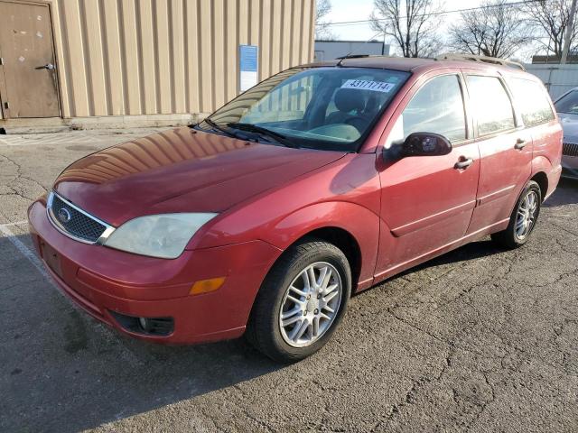1FAFP36N25W158070 - 2005 FORD FOCUS ZXW RED photo 1